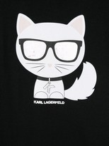 Thumbnail for your product : Karl Lagerfeld Paris Choupette cat print T-shirt dress