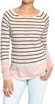 Thumbnail for your product : Old Navy Women's Color-Block Sweater-Knit Tops