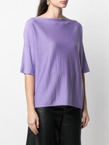 Thumbnail for your product : Snobby Sheep Boxy-Fit Boat Neck Jumper