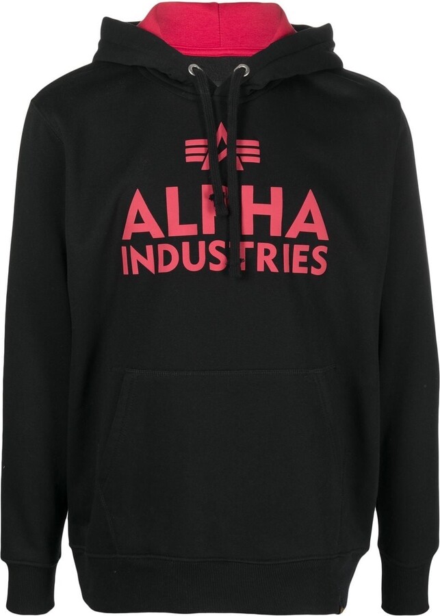 Alpha Industries Men's Black Sweatshirts & Hoodies | ShopStyle