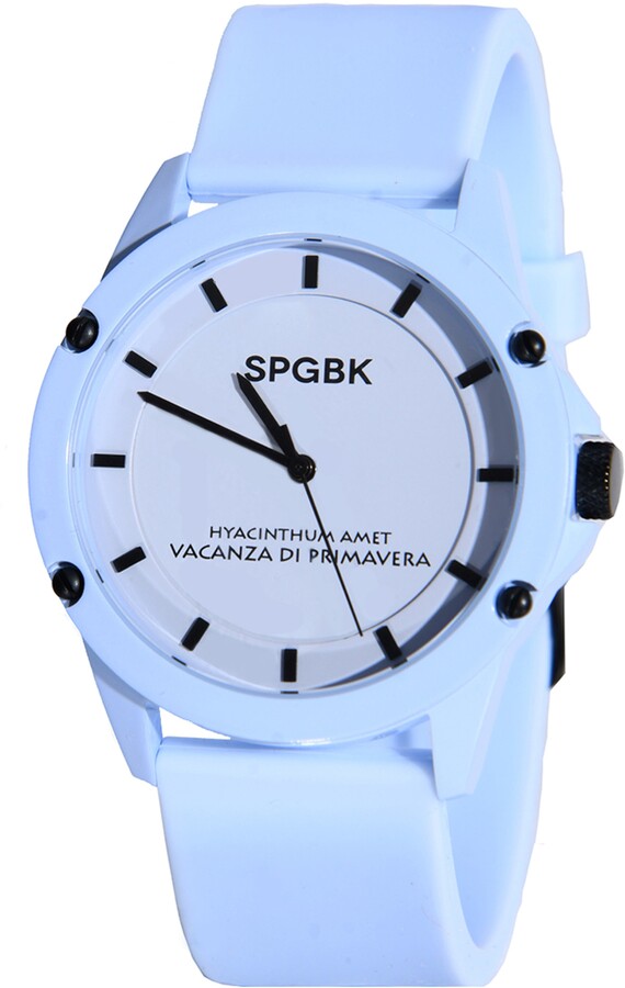 SPGBK Watches Spring Break Silicone Strap Watch, 44mm ShopStyle