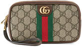 Thumbnail for your product : Gucci Ophidia Fabric Zip Top Wristlet