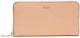 Thumbnail for your product : DKNY Metallic Textured-leather Wallet