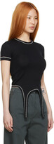 Thumbnail for your product : Helmut Lang Black Cotton T-Shirt