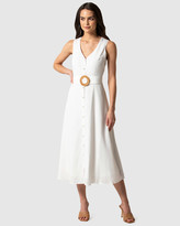 Thumbnail for your product : Forever New Mina A-line Belted Midi Dress