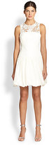Thumbnail for your product : Rebecca Taylor Lace & Taffeta Dress