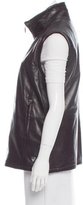 Thumbnail for your product : Post Card Zip-Accented Leather Vest