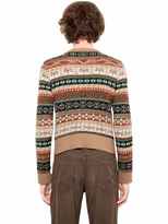 Thumbnail for your product : Roberto Cavalli Alpine Intarsia Wool Knit Sweater