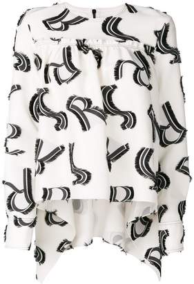 Sonia Rykiel printed blouse
