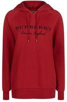 Burberry Embroidered Logo Hoodie 