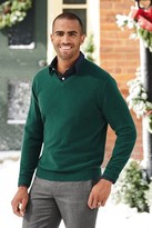 Thumbnail for your product : Lands' End Men's Fine Gauge Cashmere V-neck Sweater
