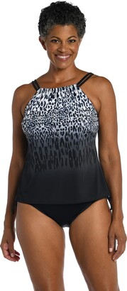 Maxine Of Hollywood High Neck Tankini Swimsuit Top