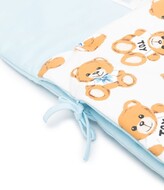 Thumbnail for your product : MOSCHINO BAMBINO Toy Bear print sleep bag