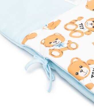 MOSCHINO BAMBINO Toy Bear print sleep bag