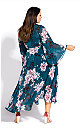Thumbnail for your product : City Chic Jade Blossom Maxi Dress - jade