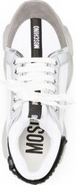 Thumbnail for your product : Moschino Teddy logo tab sneakers