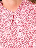 Thumbnail for your product : Rixo Maddison leaf-print shirt dress