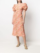 Thumbnail for your product : THE ANDAMANE Puff-Sleeve Dress