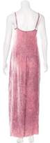 Thumbnail for your product : RtA Denim Velvet Maxi Dress w/ Tags