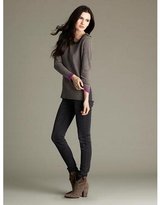 Thumbnail for your product : LABEL+thread Luxe Button Crewneck Sweater