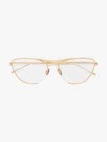 Thumbnail for your product : SUNDAY SOMEWHERE Sunday Somewhere Ladies Metallic Jar Cat-Eye Optical Glasses, Size: 59