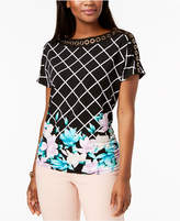 Thumbnail for your product : JM Collection Boat-Neck Dolman-Sleeve Top, Created for Macy's