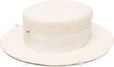 Thumbnail for your product : Ruslan Baginskiy Chain Strap Boater Hat