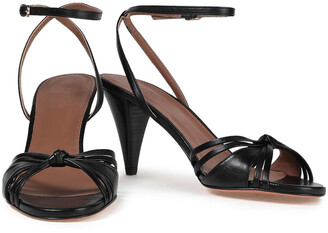 BA&SH Calas Knotted Leather Sandals