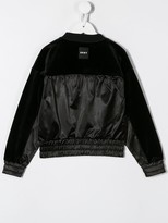 Thumbnail for your product : DKNY Ruched Detail Bomber Jacket