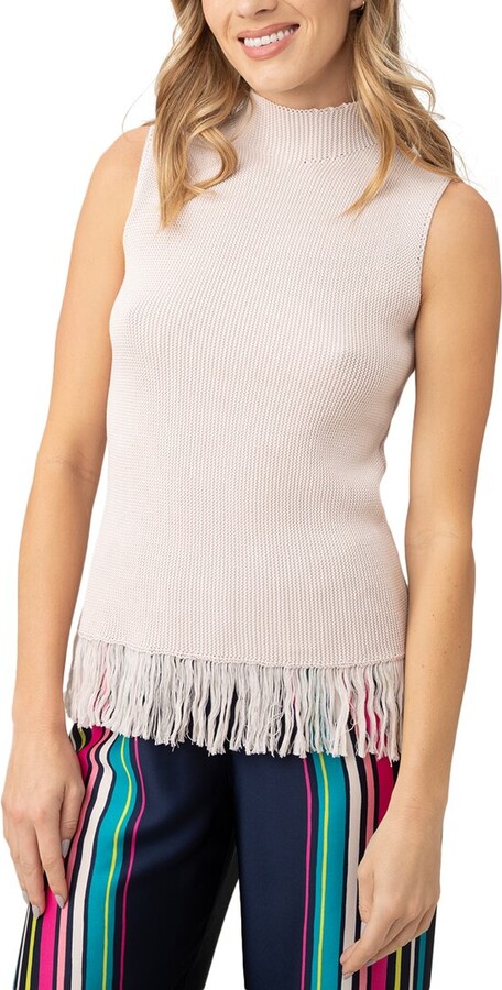 Trina Turk Waverly Fringe Tank