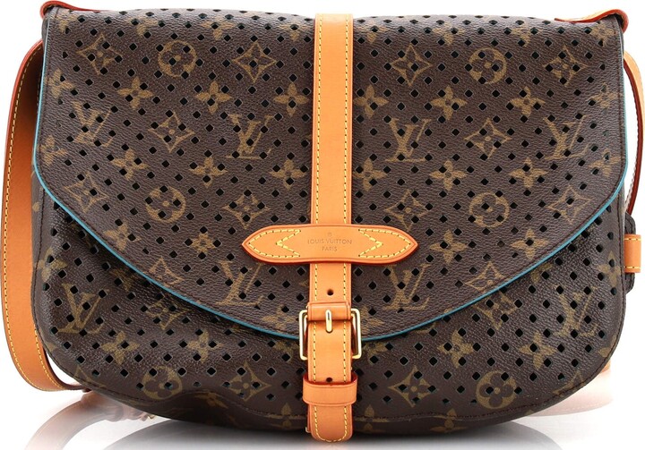 Louis Vuitton Limited Edition Pink Perforated Musette Shoulder Bag! One Of  Our Favorite Bags!