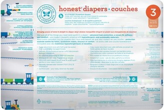The Honest Company Diapers Size 3 Trains