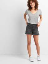 Thumbnail for your product : Gap High Rise 3" Denim Shorts with Raw Hem