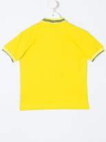 Thumbnail for your product : Versace logo print polo shirt