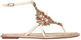 Thumbnail for your product : Rene Caovilla 10mm Swarovski & Pearls Ayers Sandals