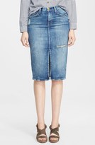 Thumbnail for your product : Current/Elliott Jean Pencil Skirt