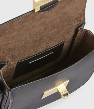 AllSaints Ida Leather Crossbody Bag