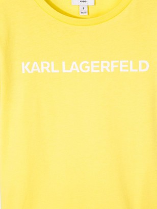 Karl Lagerfeld Paris logo print T-shirt