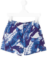 Thumbnail for your product : Dolce & Gabbana Kids floral print swim shorts
