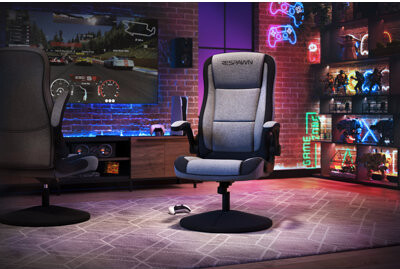 Respawn 800 Gaming Chair Floor, Swivel Rocker Gaming Chair, High Back Ergonomic Floor Gaming Chair for Kids and Adults, Gaming Recliner, Floor Rocker