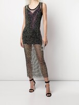 Thumbnail for your product : Alexandre Vauthier Crystal-Embellished Mesh Dress