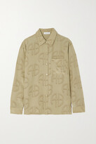Thumbnail for your product : Anine Bing Aspen Printed Georgette Shirt