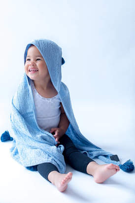 La Millou Hooded Bamboo Baby Blanket
