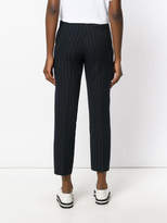 Thumbnail for your product : Golden Goose striped high waist trousers