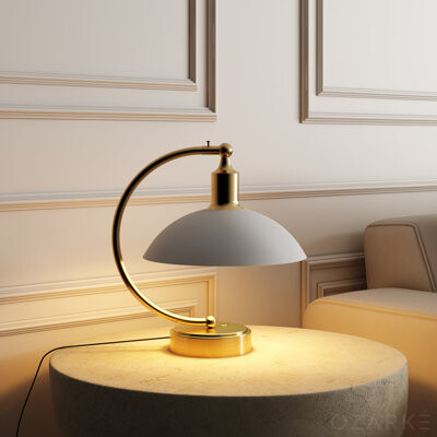 Everly Quinn Lotus Table Lamp
