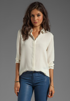 Thumbnail for your product : Theory Simra Silk Shirt