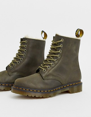 dr martens serena fur lined