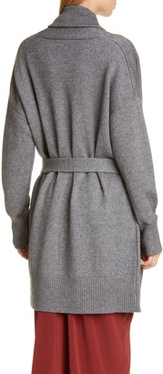 Co Essentials Wool & Cashmere Long Belted Cardigan