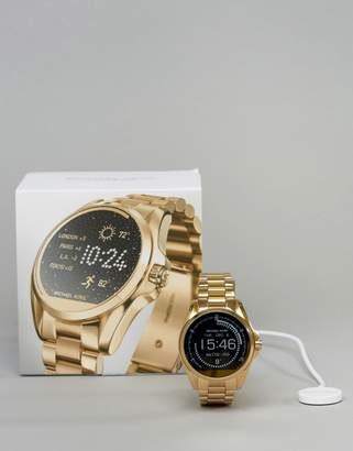 Michael Kors Bradshaw Bracelet Smart Watch In Gold