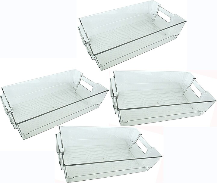 Kinetic 4-Pack Storage and Organizer Bins